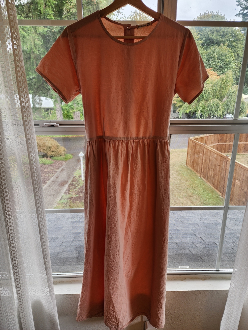 Women’s Pink Midi Day Dress
